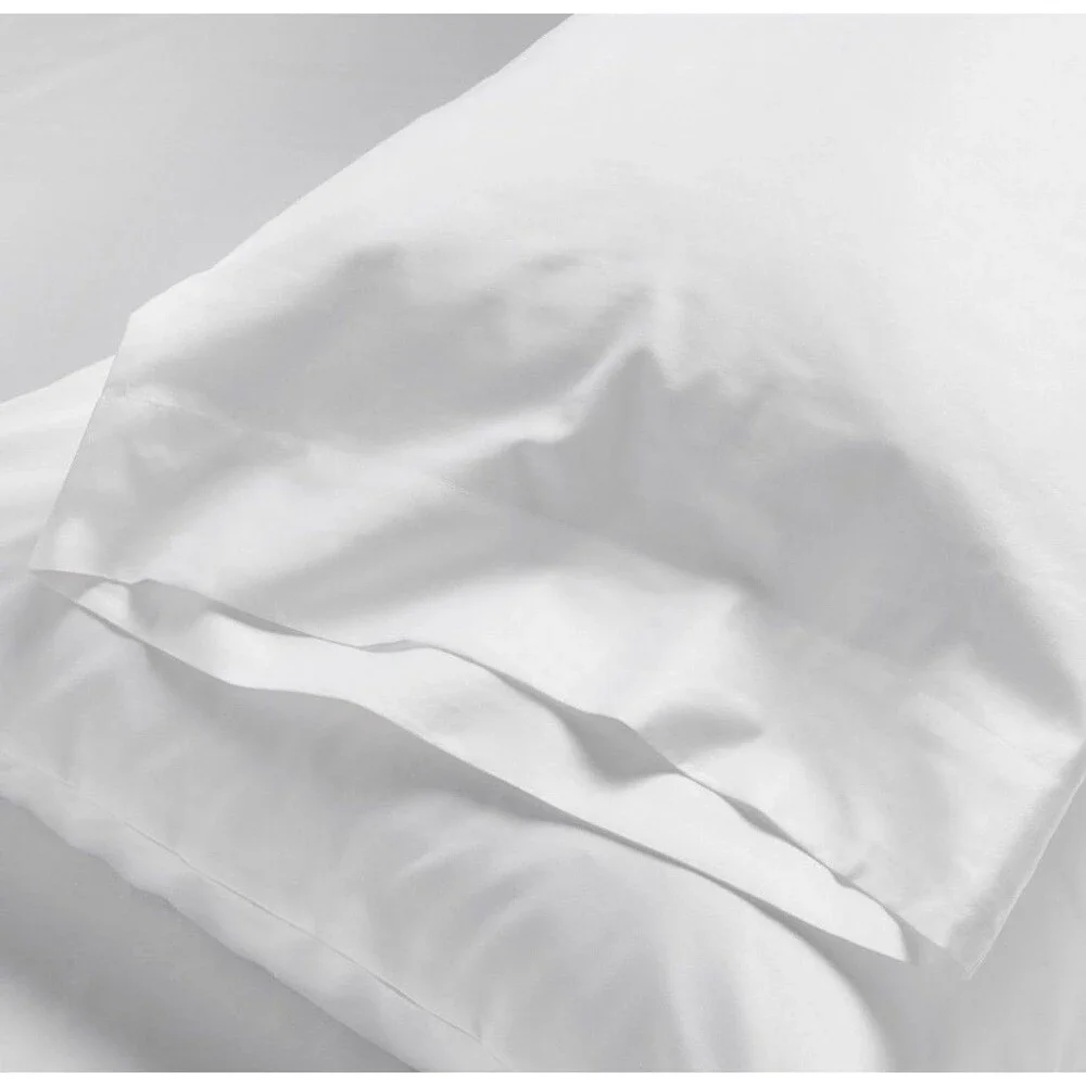 Full 600 Thread Count Sateen Sheet Set White - Casaluna NEW